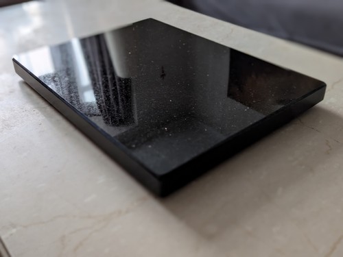 Black granite solid chopping - granite,