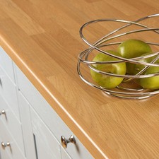 Oak Block Laminate Kitchen
