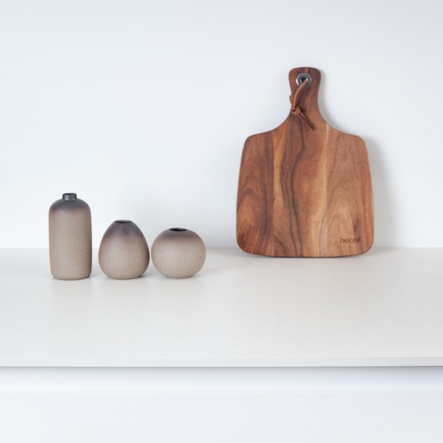 Solid white quartz effect - white,