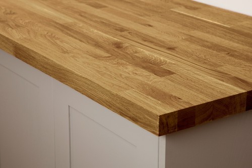 Solid oak worktops - oak, 4m