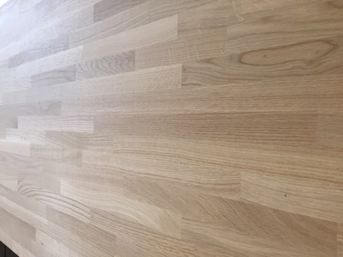 Solid oak work top - solid, wood